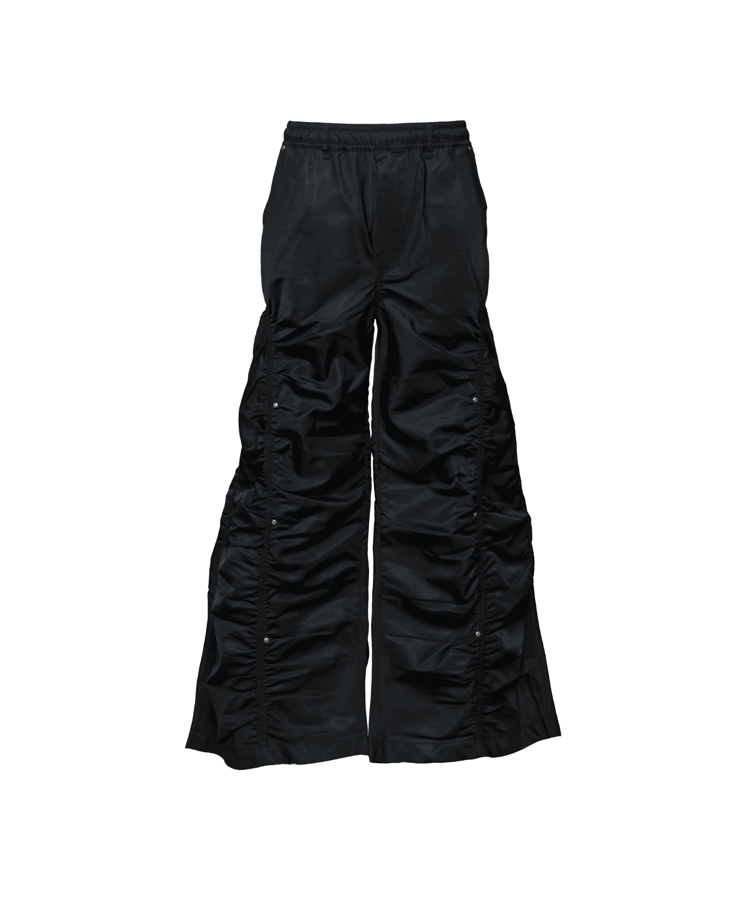 Gathered Nylon Pants