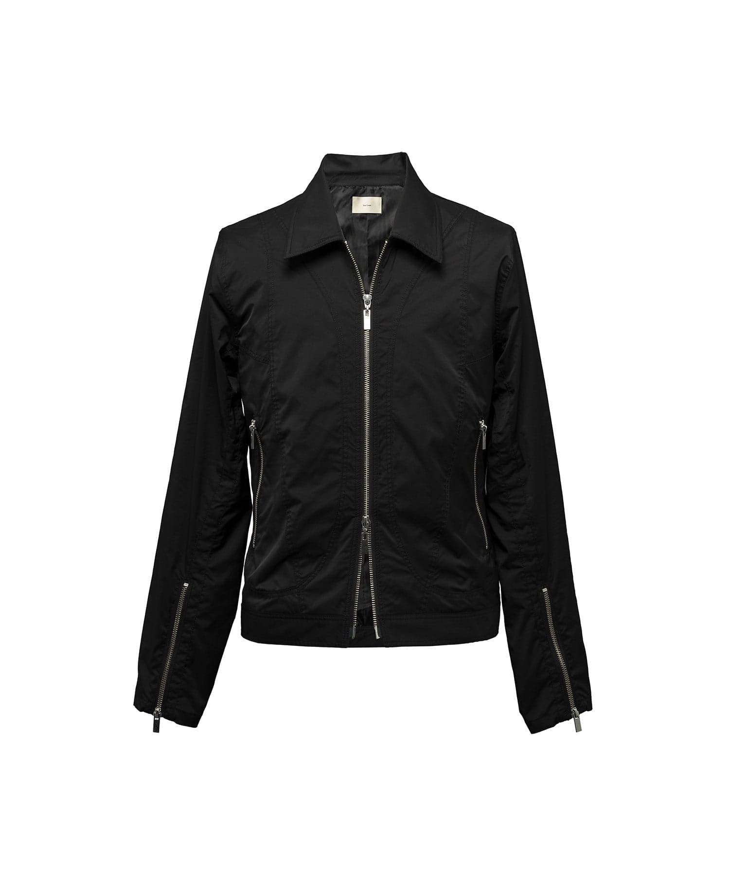 Short Double-Zip Swing Top
