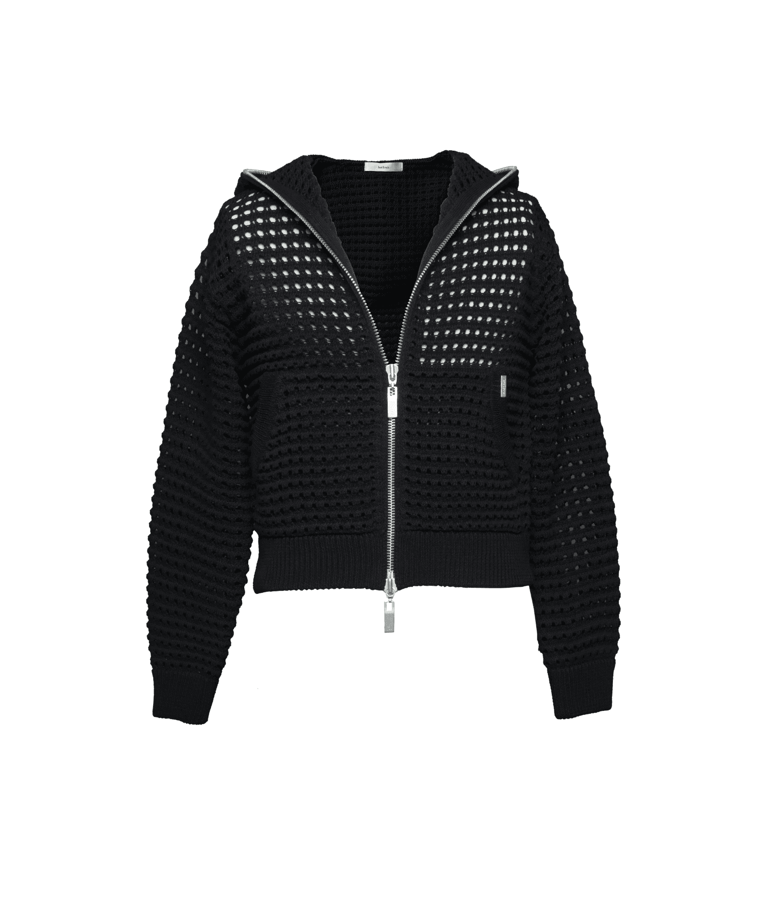 Mesh Knit Hoodie