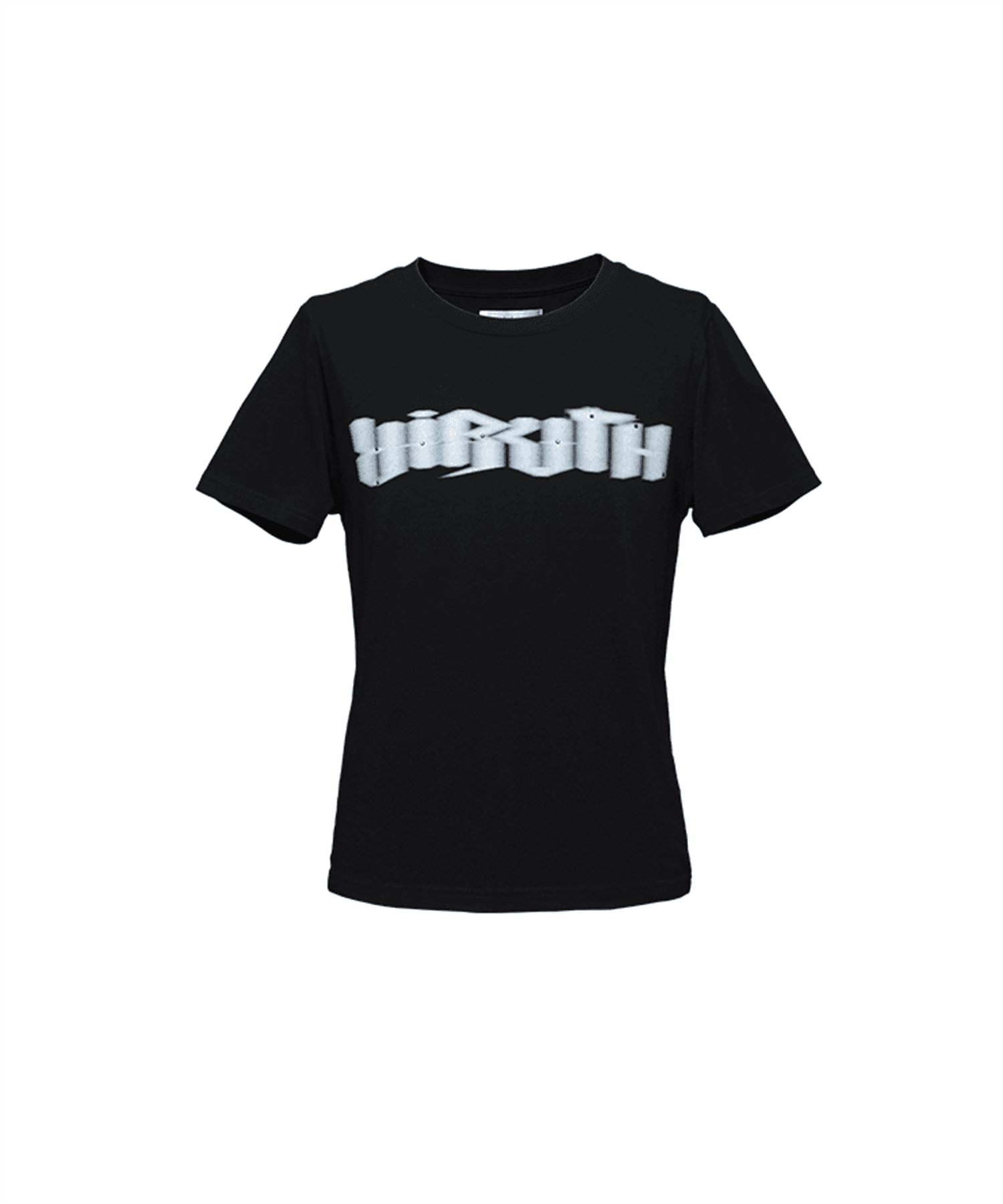 Rhinestones Print T-Shirt