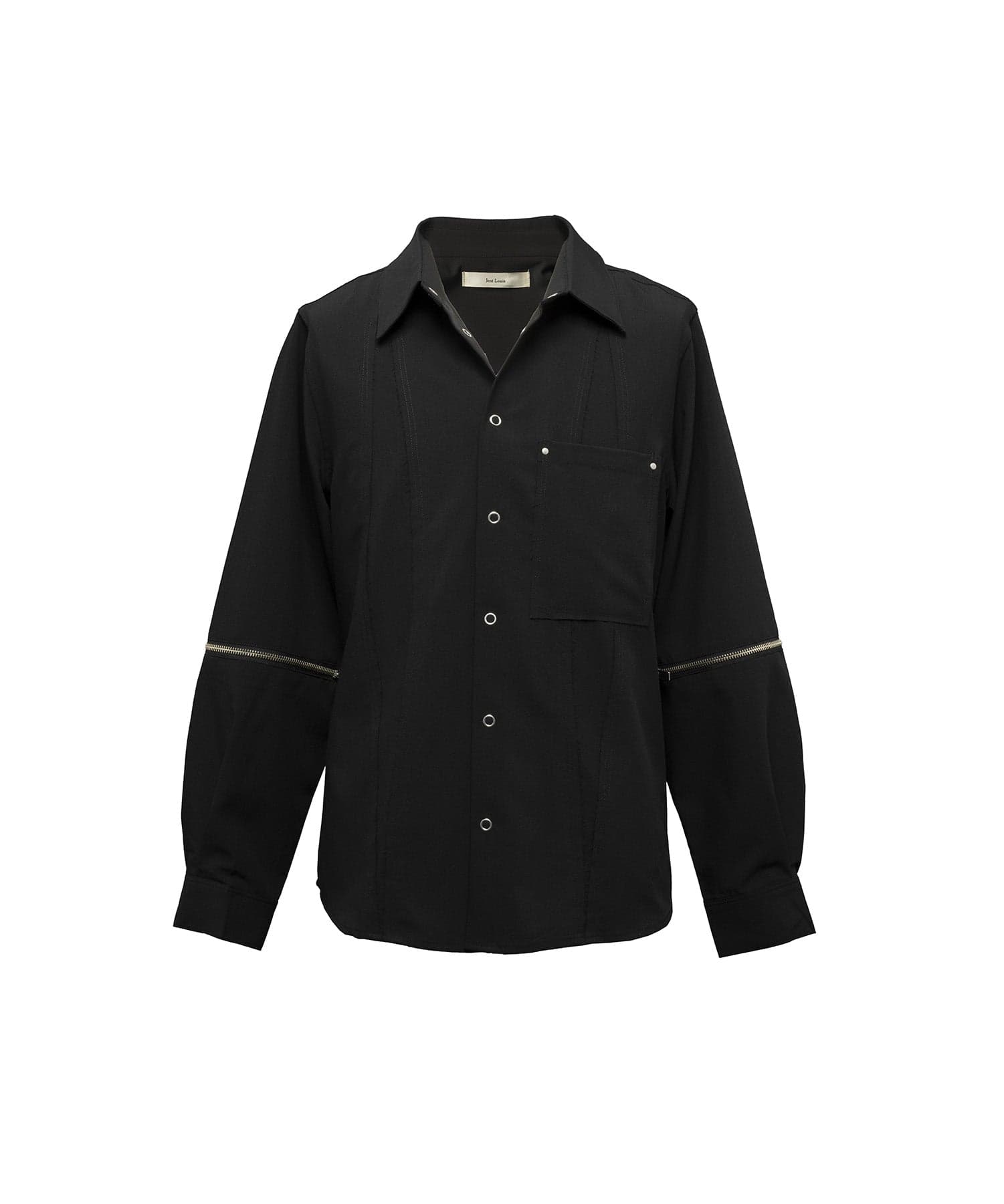 Arm-Zip Regular Shirt
