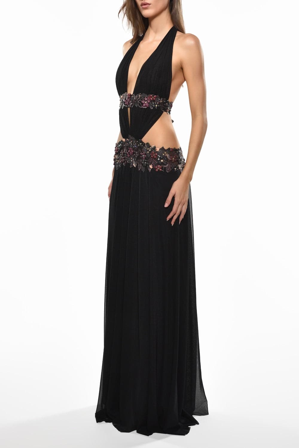 English Garden Halter Gown 2
