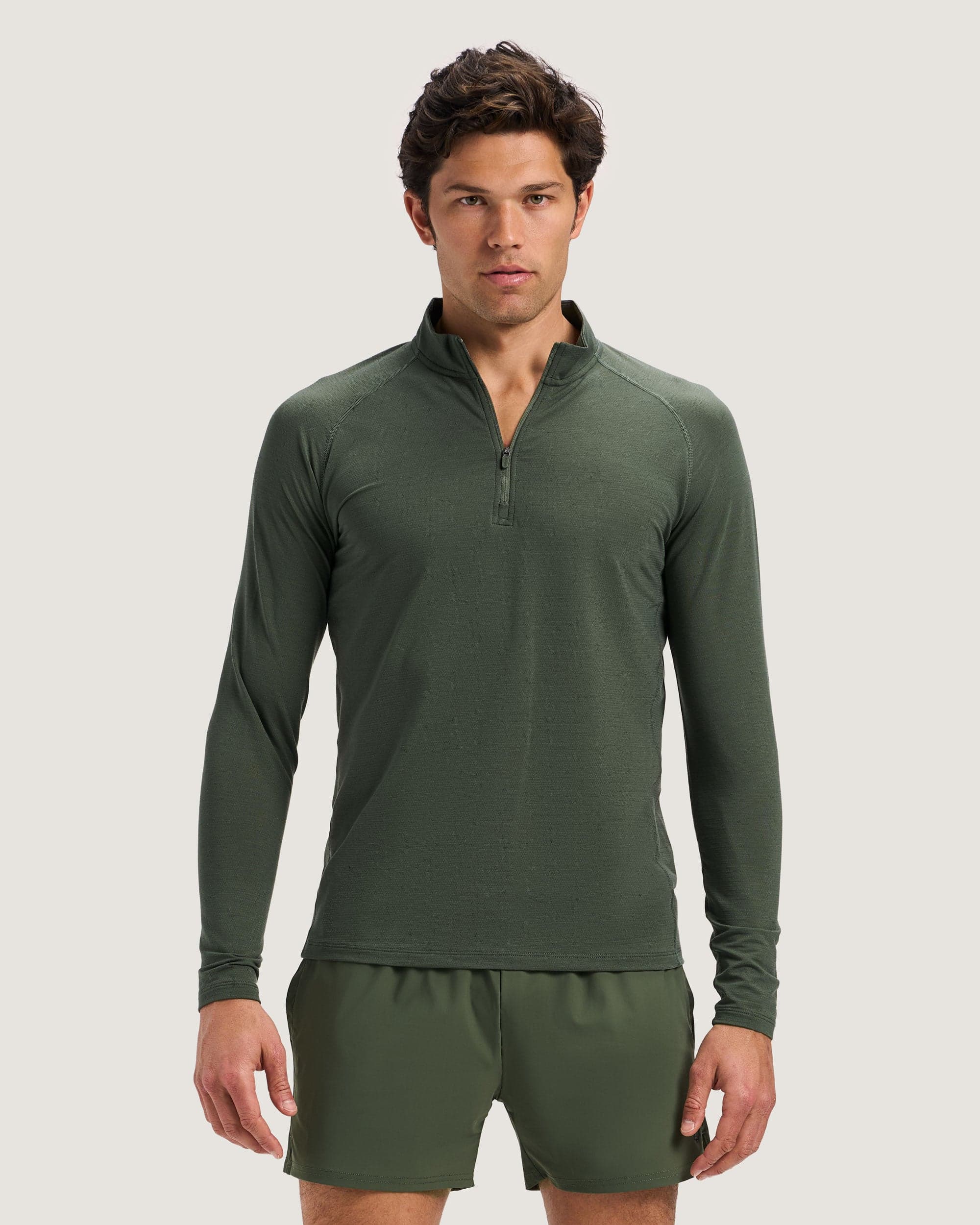 Fitted Performance Quarter Zip Pack 3
