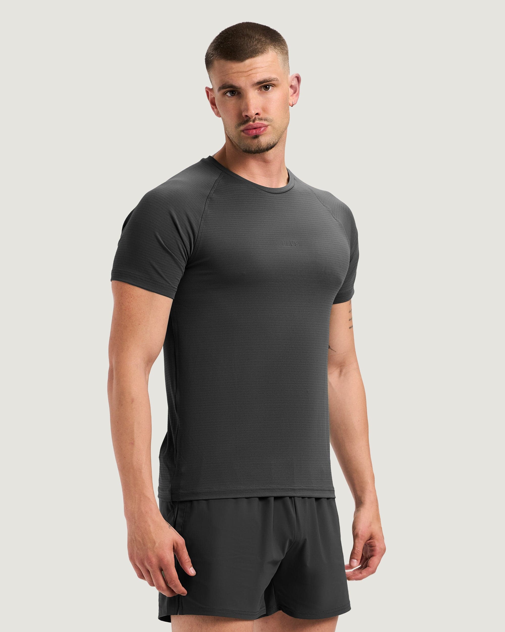 Essentials Short Sleeve Athletic Fitted Tee 3