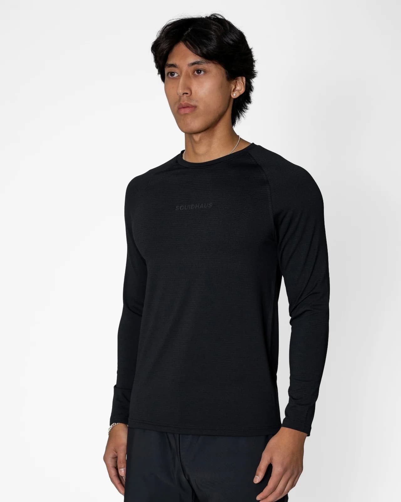 Essentials Long Sleeve Athletic Fitted Tee 3