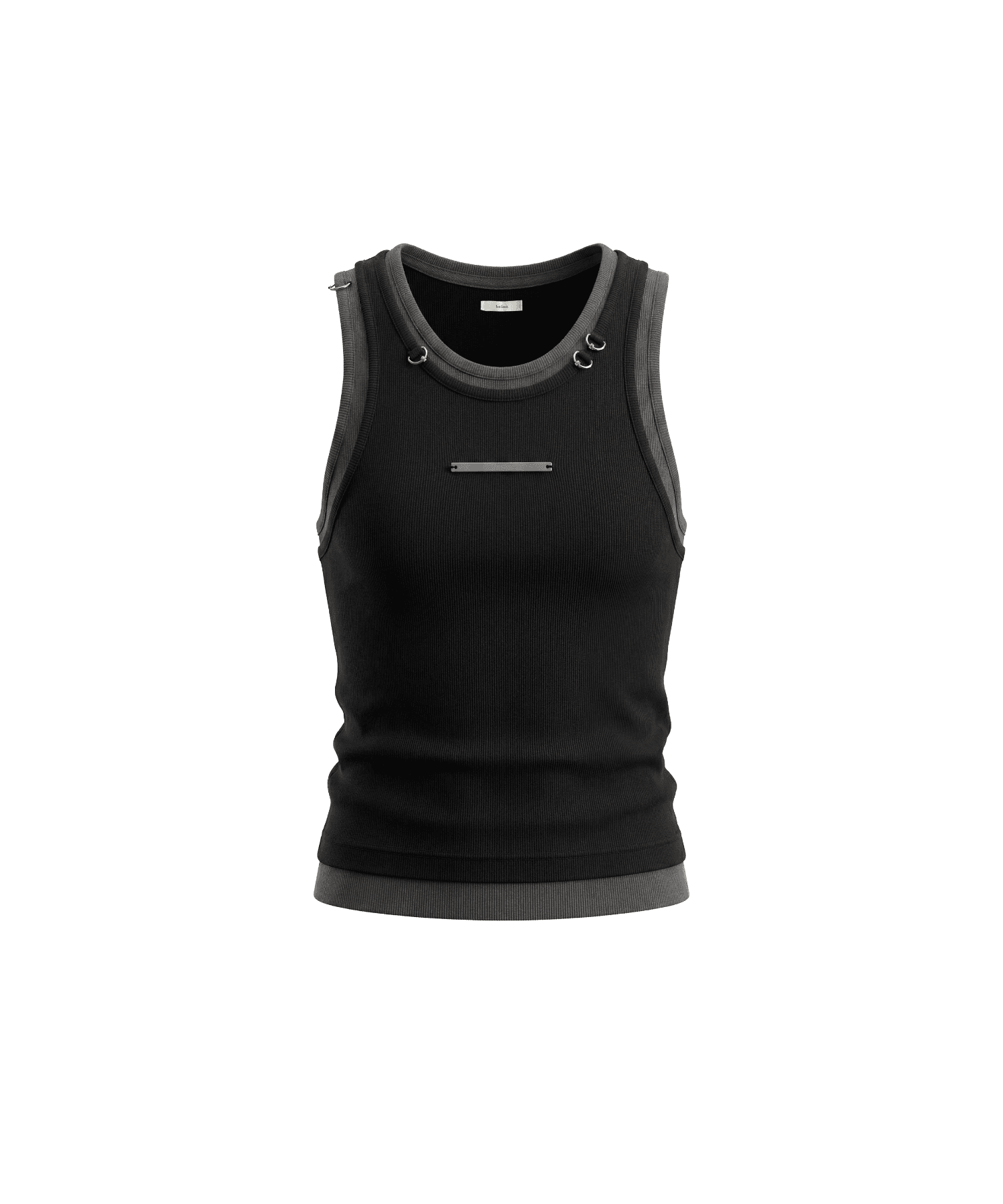 Pierced Layer Tank Top