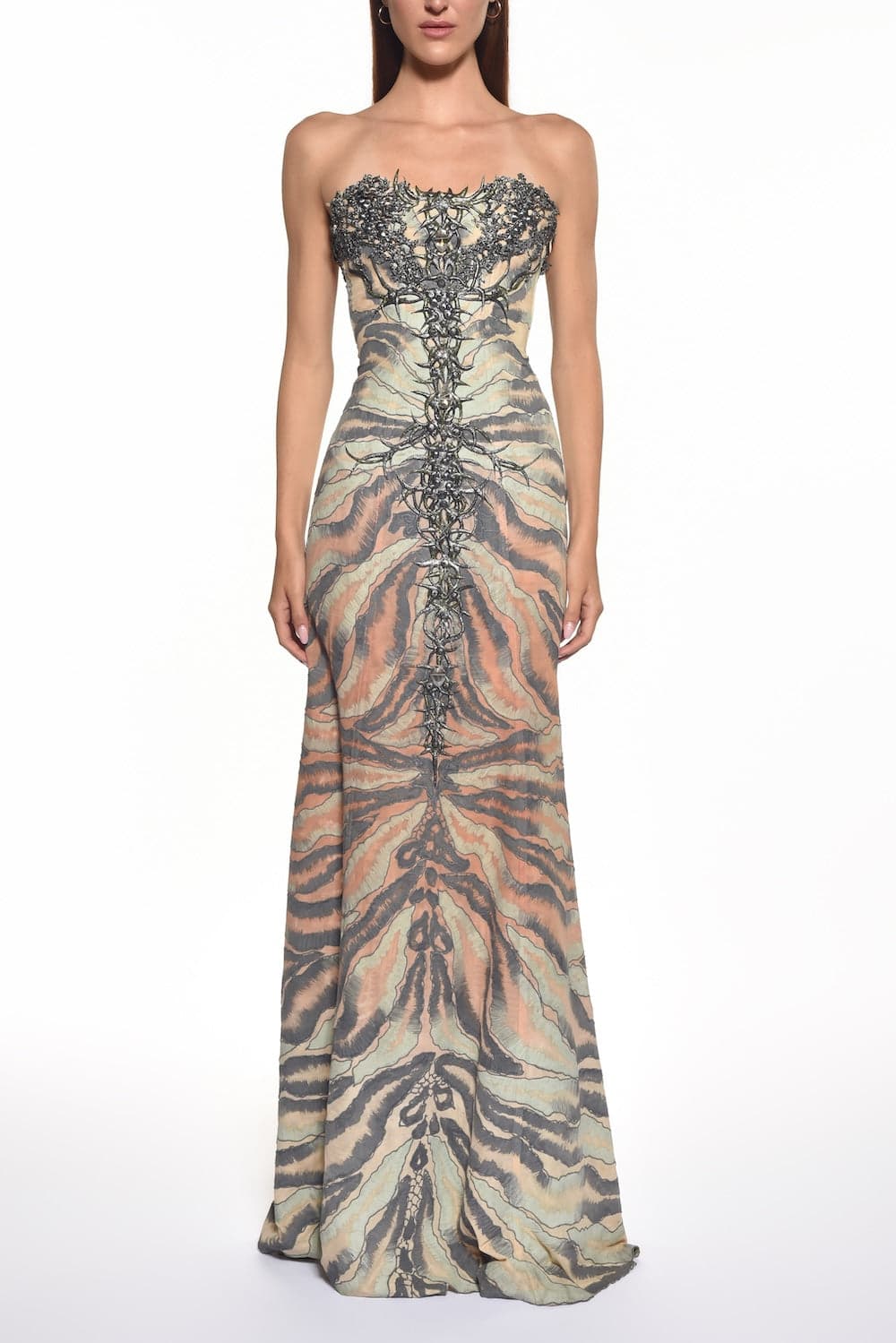 Navee Strapless A-Line Gown – Runway