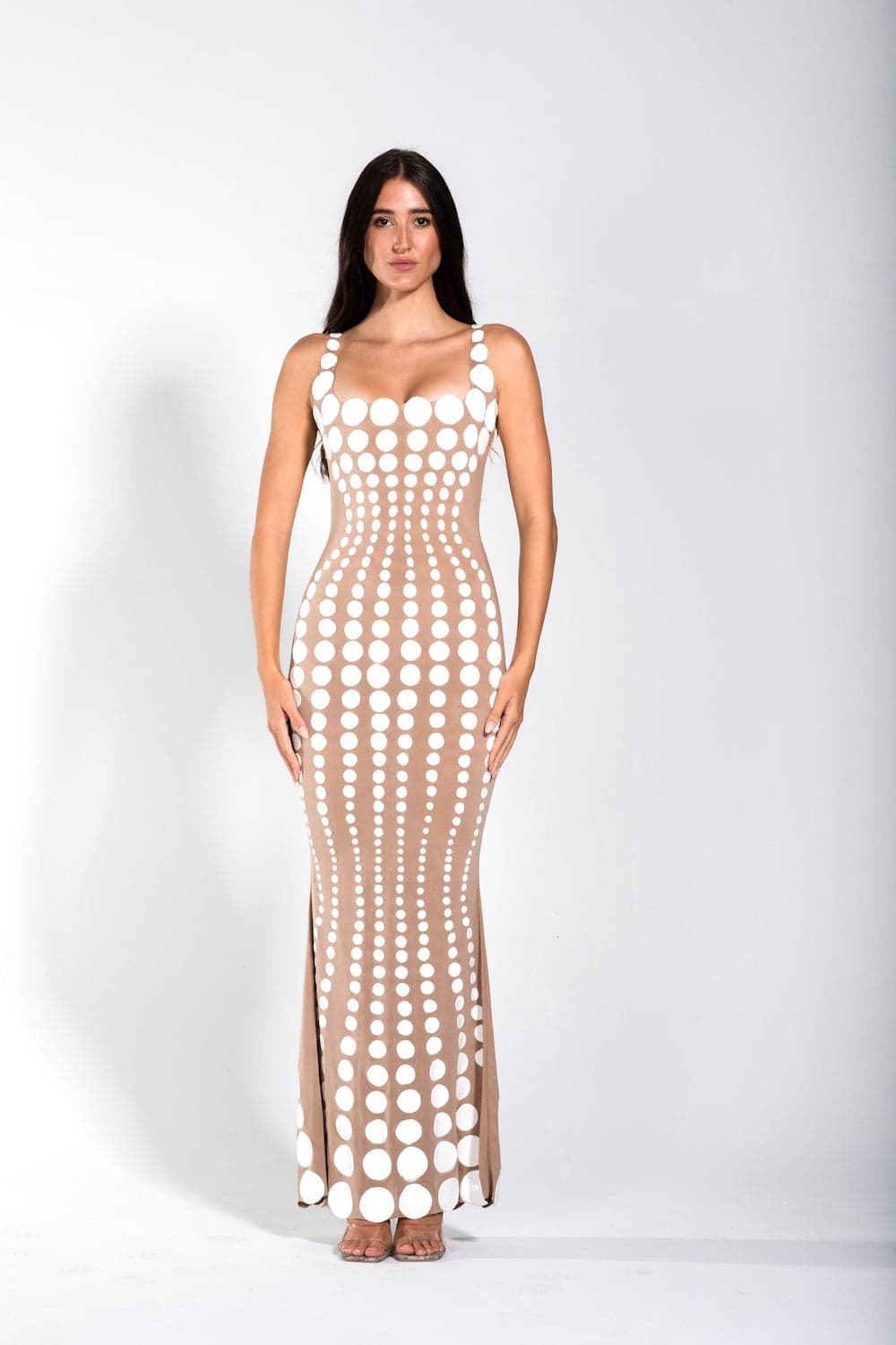 Ender Bubbles White/Nude Gown