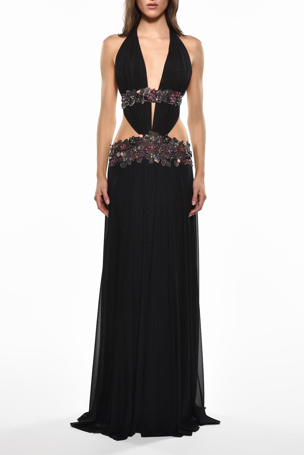 English Garden Halter Gown