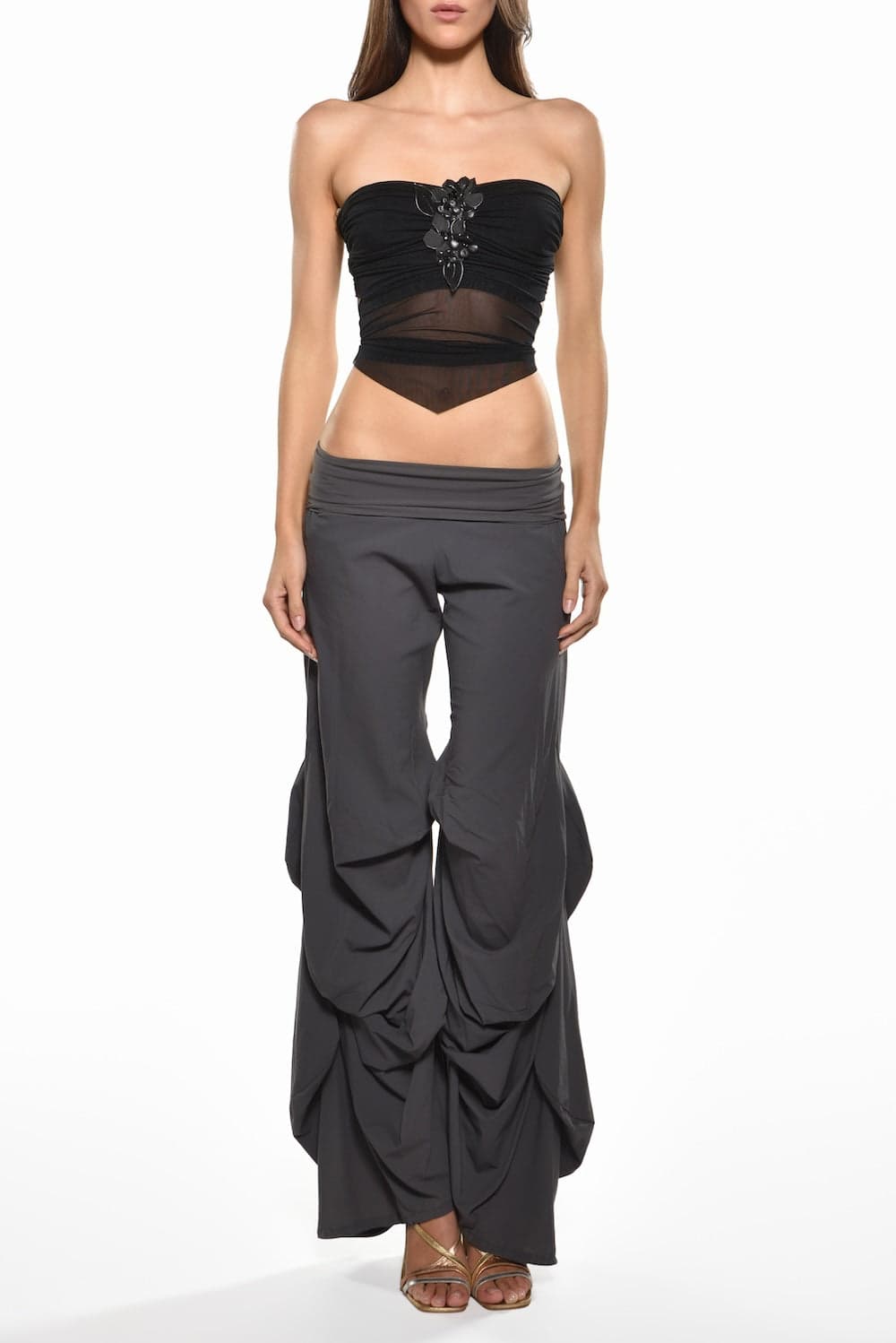 Tieback Crop Top