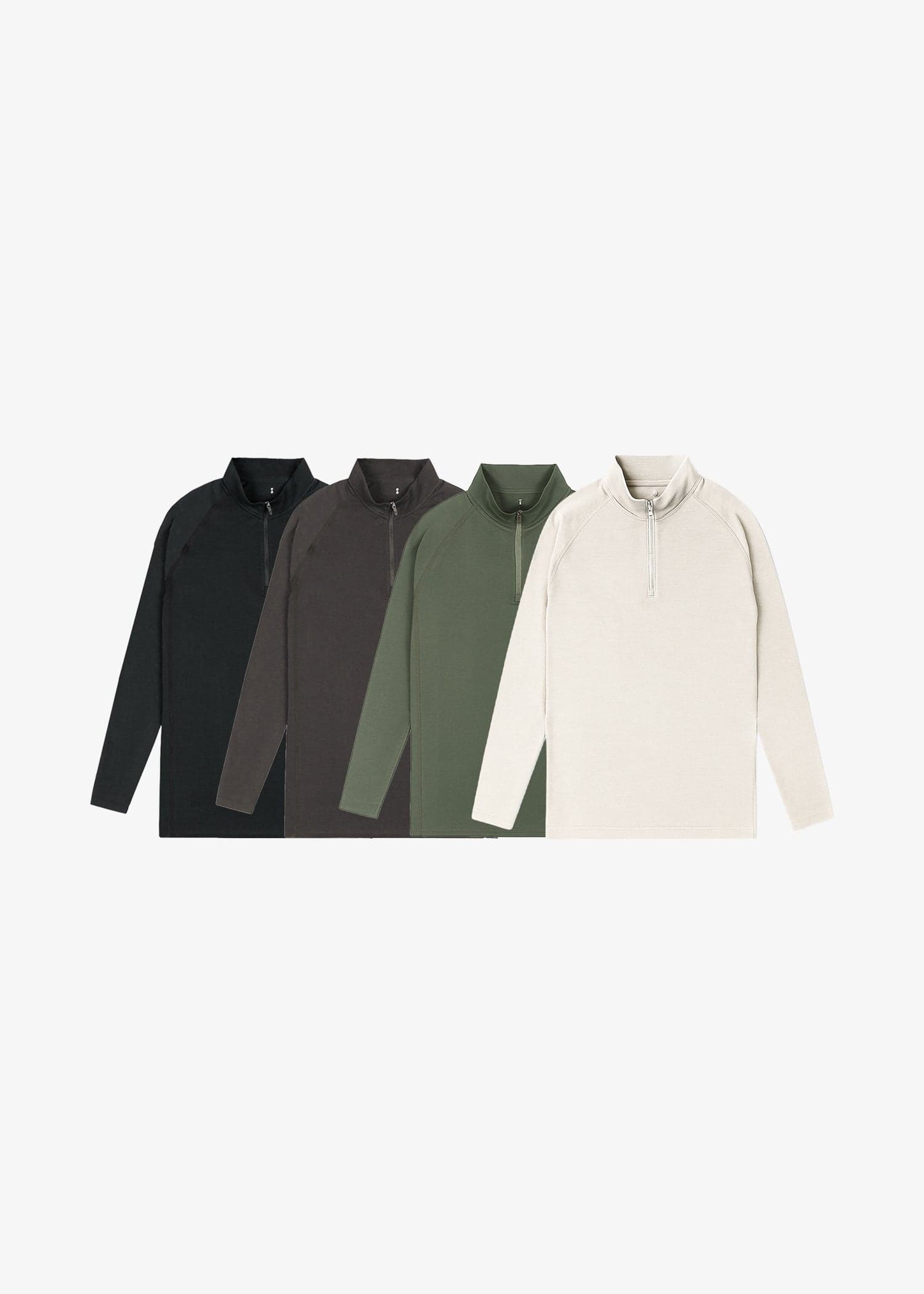 Fitted Performance Quarter Zip Pack