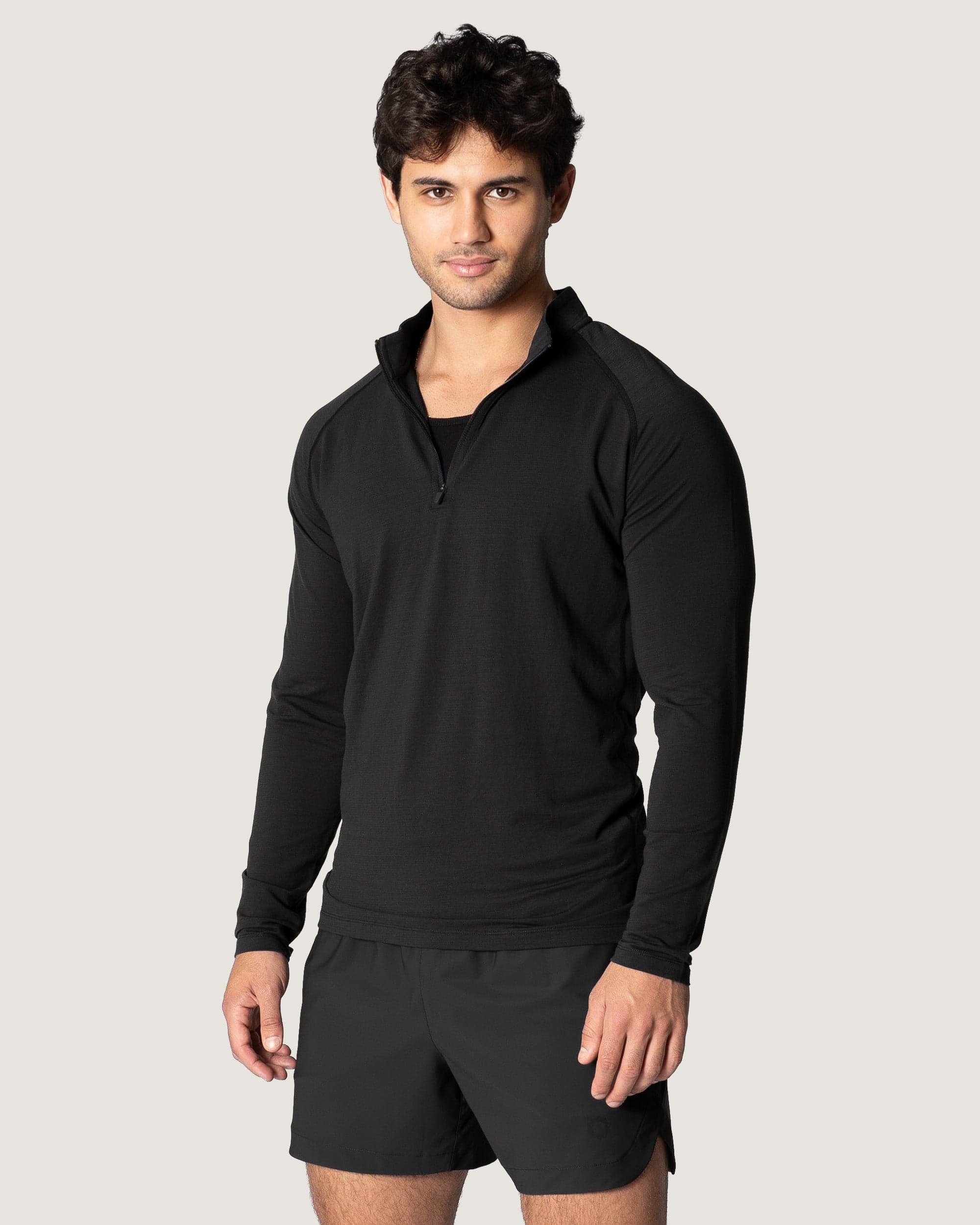 Fitted Performance Quarter Zip